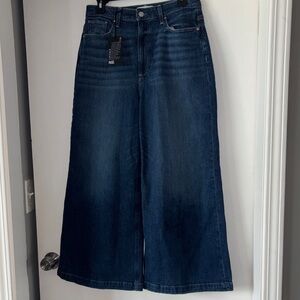 NWT Paige Frankie Wide Leg Jeans